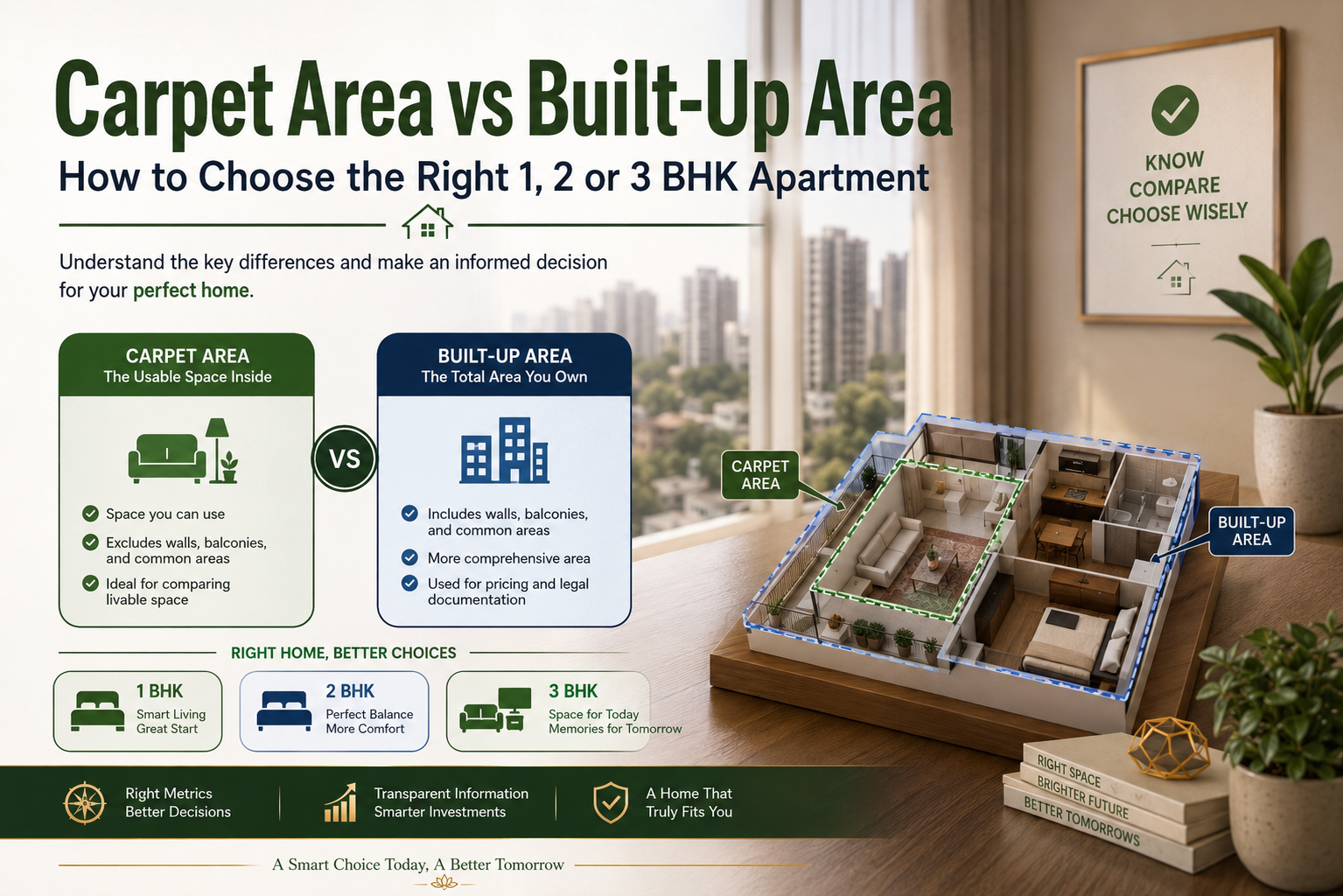 1, 2 & 3 BHK Apartments - Nahars